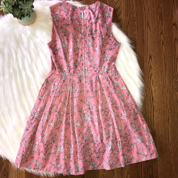 ❌SOLD GAP Pink Floral Sheath Dress Women’s Size 4 - Picture 5 of 8